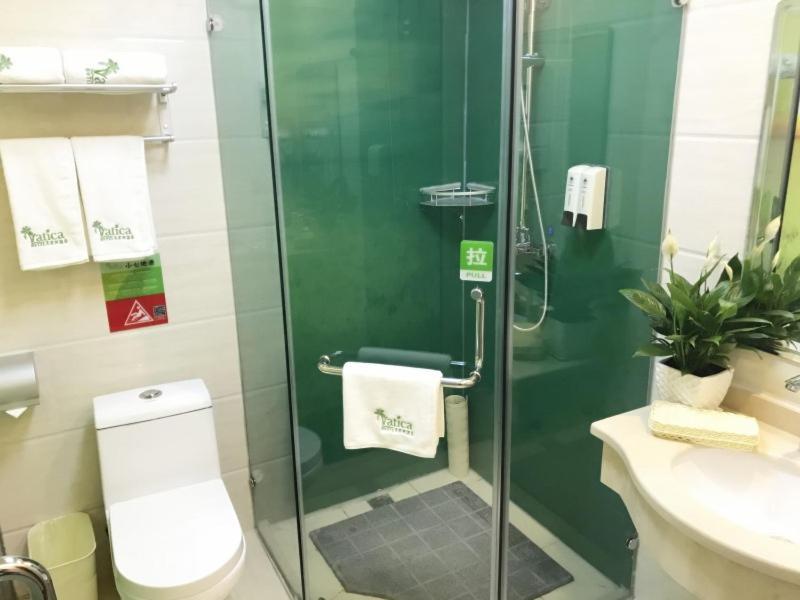 青皮树河北省廊坊市安次区师范学院酒店 外观 照片